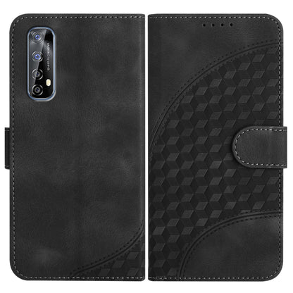 Elephant Head Embossed Phone Leather Case with Lanyard, For Realme 10 4G, For Realme C30 4G/Narzo 50i Prime/C30s, For Realme 9 Pro+, For Realme C20 / C11 2021 / C21, For Realme C12/C15/C25/C25s/7i Global/Narzo 20, For Realme 8/8 Pro                    ...