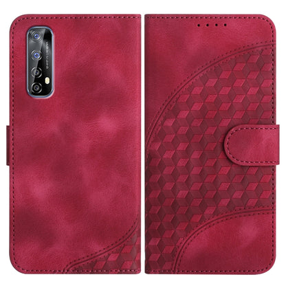Elephant Head Embossed Phone Leather Case with Lanyard, For Realme 10 4G, For Realme C30 4G/Narzo 50i Prime/C30s, For Realme 9 Pro+, For Realme C20 / C11 2021 / C21, For Realme C12/C15/C25/C25s/7i Global/Narzo 20, For Realme 8/8 Pro                    ...