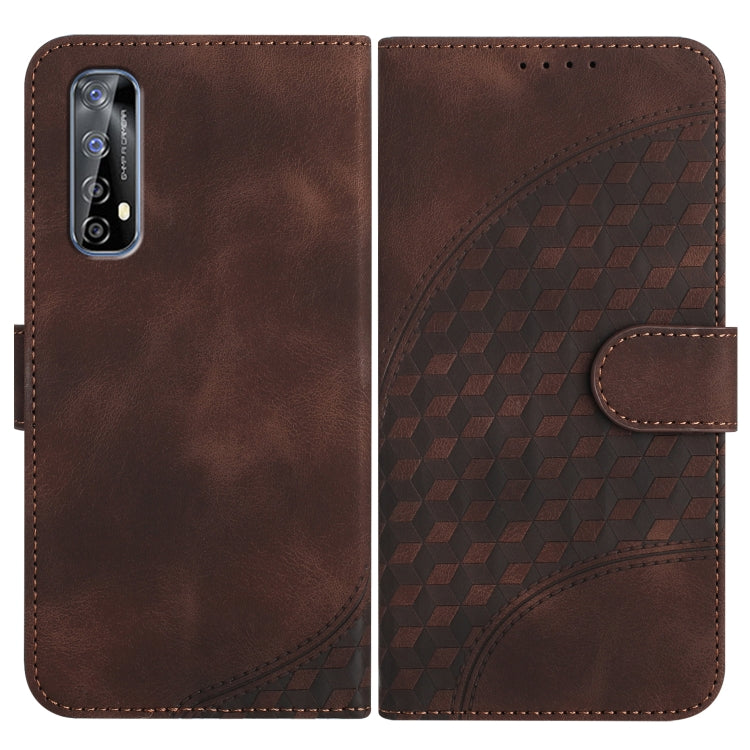 Elephant Head Embossed Phone Leather Case with Lanyard, For Realme 10 4G, For Realme C30 4G/Narzo 50i Prime/C30s, For Realme 9 Pro+, For Realme C20 / C11 2021 / C21, For Realme C12/C15/C25/C25s/7i Global/Narzo 20, For Realme 8/8 Pro                    ...