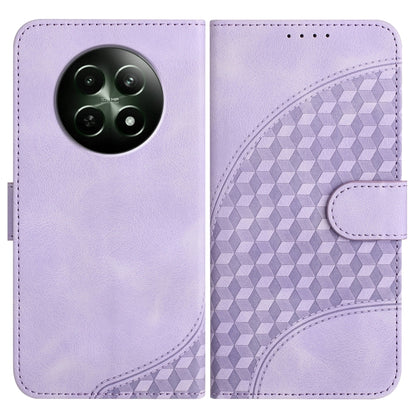 Elephant Head Embossed Phone Leather Case with Lanyard, For Realme GT 6 / GT 6T, For Realme C63 / C61 Global, For Realme 12 5G Global, For Realme 12+ 5G Global, For Realme 12 Pro 5G Global/12 Pro+ 5G Global, For Realme GT5 Pro, For Realme C53/Narzo N53...