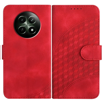 Elephant Head Embossed Phone Leather Case with Lanyard, For Realme GT 6 / GT 6T, For Realme C63 / C61 Global, For Realme 12 5G Global, For Realme 12+ 5G Global, For Realme 12 Pro 5G Global/12 Pro+ 5G Global, For Realme GT5 Pro, For Realme C53/Narzo N53...