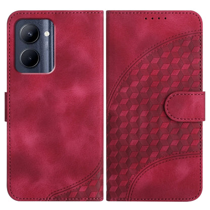 Elephant Head Embossed Phone Leather Case with Lanyard, For Realme GT 6 / GT 6T, For Realme C63 / C61 Global, For Realme 12 5G Global, For Realme 12+ 5G Global, For Realme 12 Pro 5G Global/12 Pro+ 5G Global, For Realme GT5 Pro, For Realme C53/Narzo N53...