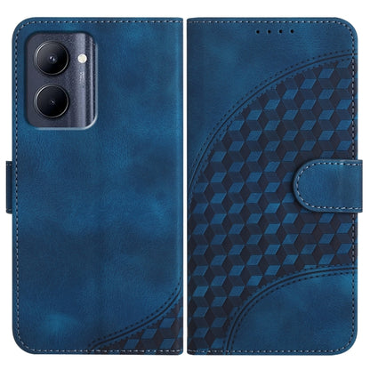 Elephant Head Embossed Phone Leather Case with Lanyard, For Realme GT 6 / GT 6T, For Realme C63 / C61 Global, For Realme 12 5G Global, For Realme 12+ 5G Global, For Realme 12 Pro 5G Global/12 Pro+ 5G Global, For Realme GT5 Pro, For Realme C53/Narzo N53...