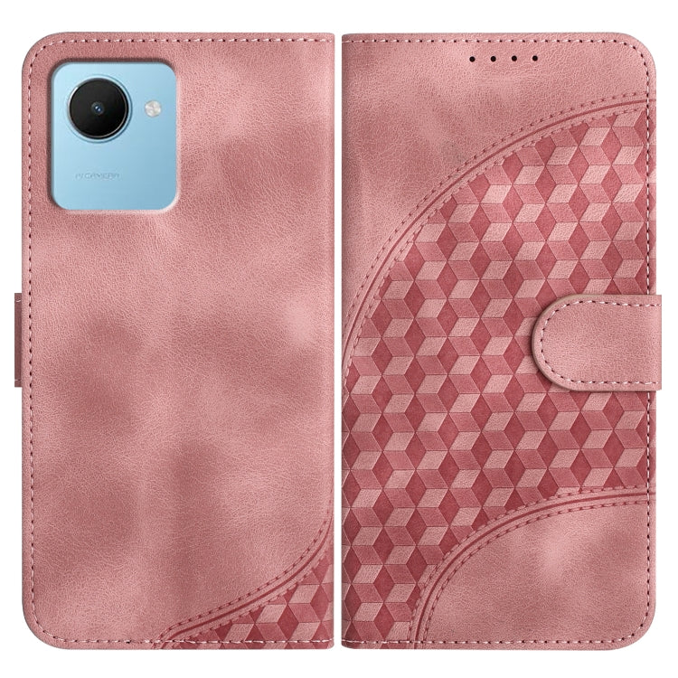 Elephant Head Embossed Phone Leather Case with Lanyard, For Realme 10 4G, For Realme C30 4G/Narzo 50i Prime/C30s, For Realme 9 Pro+, For Realme C20 / C11 2021 / C21, For Realme C12/C15/C25/C25s/7i Global/Narzo 20, For Realme 8/8 Pro                    ...