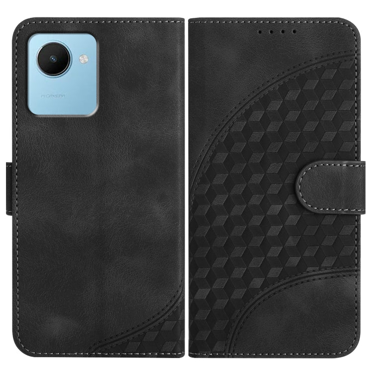 Elephant Head Embossed Phone Leather Case with Lanyard, For Realme 10 4G, For Realme C30 4G/Narzo 50i Prime/C30s, For Realme 9 Pro+, For Realme C20 / C11 2021 / C21, For Realme C12/C15/C25/C25s/7i Global/Narzo 20, For Realme 8/8 Pro                    ...