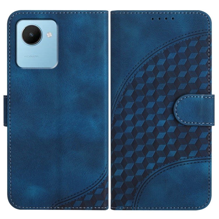 Elephant Head Embossed Phone Leather Case with Lanyard, For Realme 10 4G, For Realme C30 4G/Narzo 50i Prime/C30s, For Realme 9 Pro+, For Realme C20 / C11 2021 / C21, For Realme C12/C15/C25/C25s/7i Global/Narzo 20, For Realme 8/8 Pro                    ...
