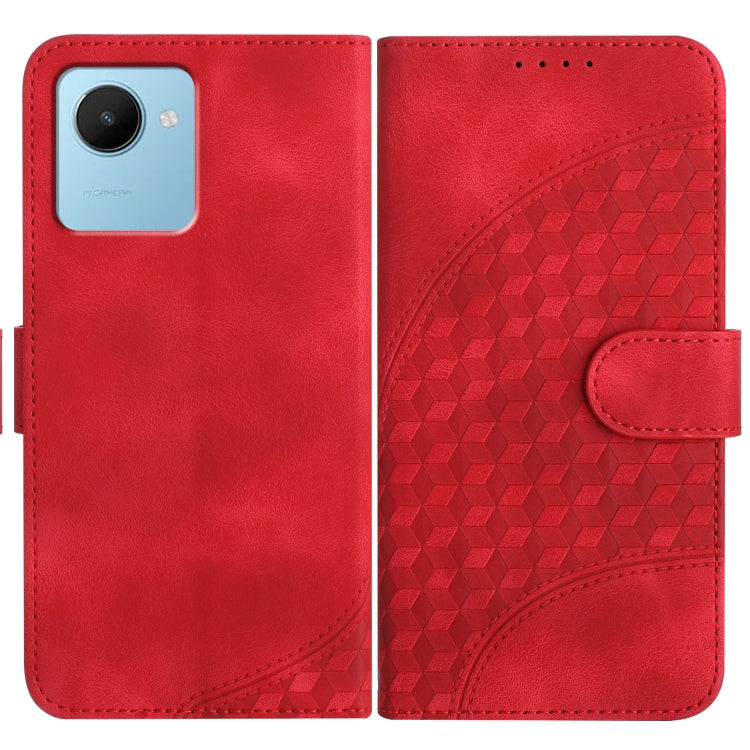Elephant Head Embossed Phone Leather Case with Lanyard, For Realme 10 4G, For Realme C30 4G/Narzo 50i Prime/C30s, For Realme 9 Pro+, For Realme C20 / C11 2021 / C21, For Realme C12/C15/C25/C25s/7i Global/Narzo 20, For Realme 8/8 Pro                    ...