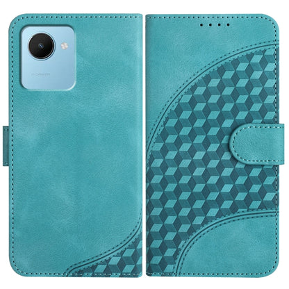 Elephant Head Embossed Phone Leather Case with Lanyard, For Realme 10 4G, For Realme C30 4G/Narzo 50i Prime/C30s, For Realme 9 Pro+, For Realme C20 / C11 2021 / C21, For Realme C12/C15/C25/C25s/7i Global/Narzo 20, For Realme 8/8 Pro                    ...