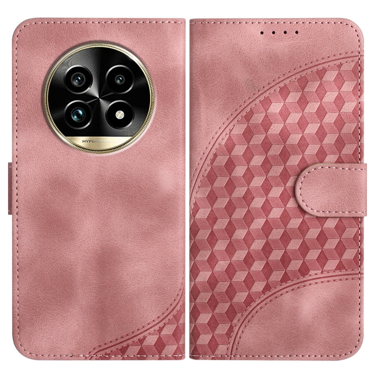 Elephant Head Embossed Phone Leather Case with Lanyard, For Realme C71 India, For Realme 15 5G / 15 Pro 5G, For Realme GT 7 India, For Realme 14 / P3 5G Global, For Realme P3 Ultra 5G, For Realme P3 Pro, For Realme 14 Pro+, For Realme 14 Pro           ...