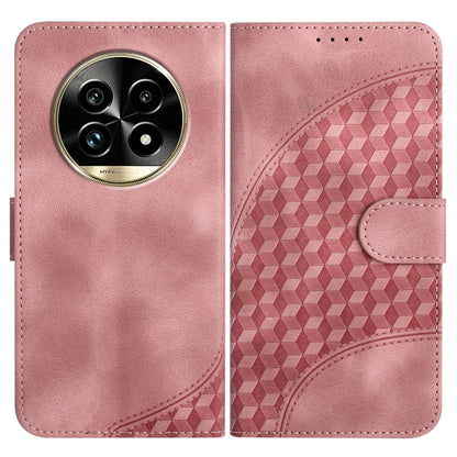 Elephant Head Embossed Phone Leather Case with Lanyard, For Realme C71 India, For Realme 15 5G / 15 Pro 5G, For Realme GT 7 India, For Realme 14 / P3 5G Global, For Realme P3 Ultra 5G, For Realme P3 Pro, For Realme 14 Pro+, For Realme 14 Pro           ...