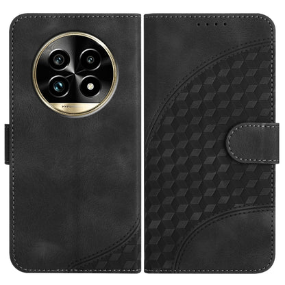 Elephant Head Embossed Phone Leather Case with Lanyard, For Realme C71 India, For Realme 15 5G / 15 Pro 5G, For Realme GT 7 India, For Realme 14 / P3 5G Global, For Realme P3 Ultra 5G, For Realme P3 Pro, For Realme 14 Pro+, For Realme 14 Pro           ...
