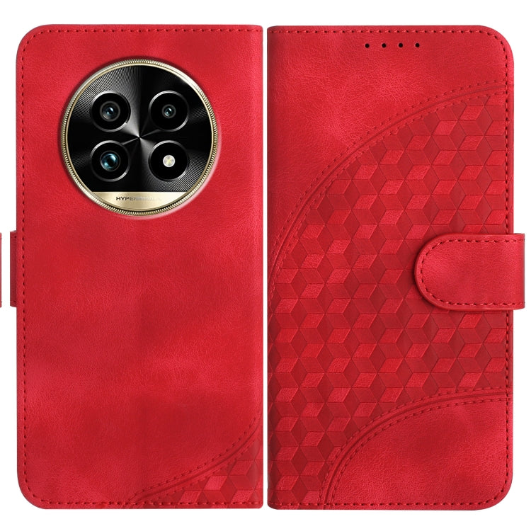 Elephant Head Embossed Phone Leather Case with Lanyard, For Realme C71 India, For Realme 15 5G / 15 Pro 5G, For Realme GT 7 India, For Realme 14 / P3 5G Global, For Realme P3 Ultra 5G, For Realme P3 Pro, For Realme 14 Pro+, For Realme 14 Pro           ...