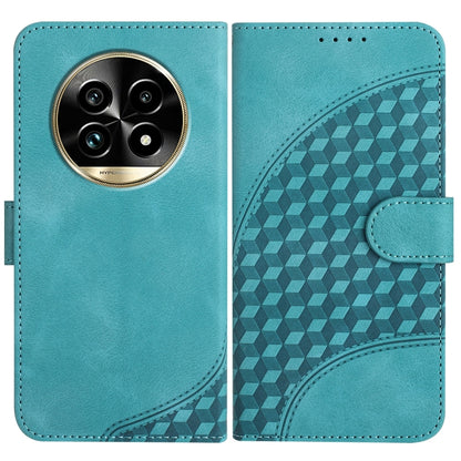 Elephant Head Embossed Phone Leather Case with Lanyard, For Realme C71 India, For Realme 15 5G / 15 Pro 5G, For Realme GT 7 India, For Realme 14 / P3 5G Global, For Realme P3 Ultra 5G, For Realme P3 Pro, For Realme 14 Pro+, For Realme 14 Pro           ...