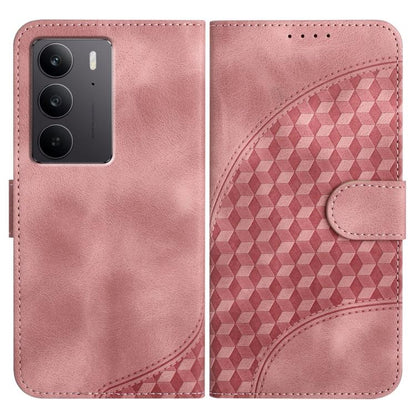 Elephant Head Embossed Phone Leather Case with Lanyard, For Realme C71 India, For Realme 15 5G / 15 Pro 5G, For Realme GT 7 India, For Realme 14 / P3 5G Global, For Realme P3 Ultra 5G, For Realme P3 Pro, For Realme 14 Pro+, For Realme 14 Pro           ...