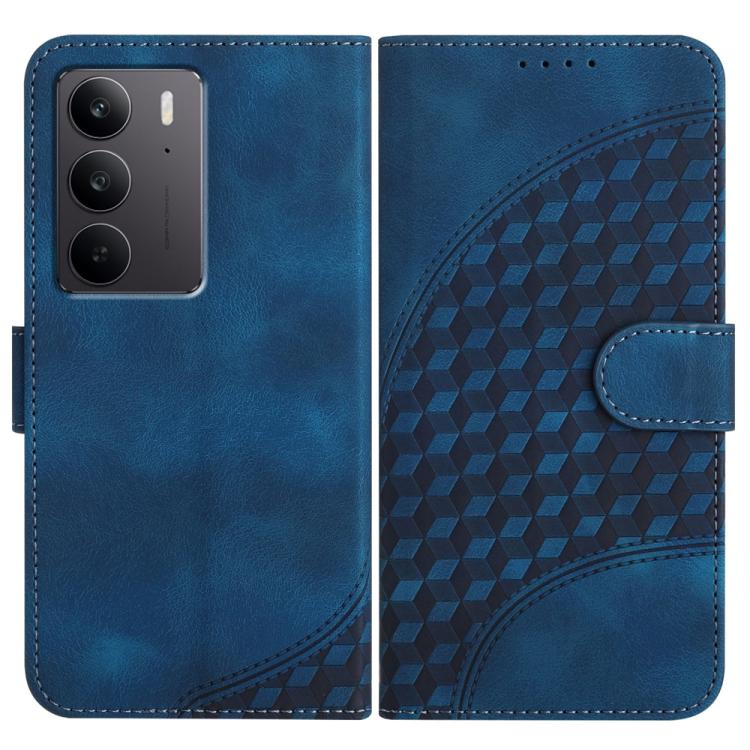 Elephant Head Embossed Phone Leather Case with Lanyard, For Realme C71 India, For Realme 15 5G / 15 Pro 5G, For Realme GT 7 India, For Realme 14 / P3 5G Global, For Realme P3 Ultra 5G, For Realme P3 Pro, For Realme 14 Pro+, For Realme 14 Pro           ...