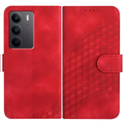 Elephant Head Embossed Phone Leather Case with Lanyard, For Realme C71 India, For Realme 15 5G / 15 Pro 5G, For Realme GT 7 India, For Realme 14 / P3 5G Global, For Realme P3 Ultra 5G, For Realme P3 Pro, For Realme 14 Pro+, For Realme 14 Pro           ...
