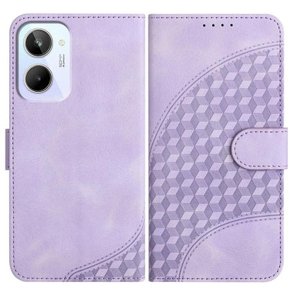 Elephant Head Embossed Phone Leather Case with Lanyard, For Realme 10 4G, For Realme C30 4G/Narzo 50i Prime/C30s, For Realme 9 Pro+, For Realme C20 / C11 2021 / C21, For Realme C12/C15/C25/C25s/7i Global/Narzo 20, For Realme 8/8 Pro                    ...