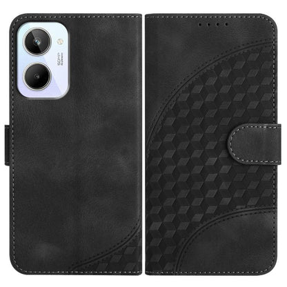 Elephant Head Embossed Phone Leather Case with Lanyard, For Realme 10 4G, For Realme C30 4G/Narzo 50i Prime/C30s, For Realme 9 Pro+, For Realme C20 / C11 2021 / C21, For Realme C12/C15/C25/C25s/7i Global/Narzo 20, For Realme 8/8 Pro                    ...