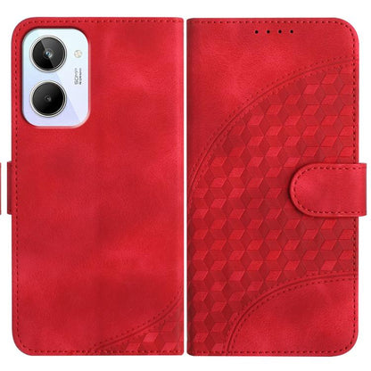 Elephant Head Embossed Phone Leather Case with Lanyard, For Realme 10 4G, For Realme C30 4G/Narzo 50i Prime/C30s, For Realme 9 Pro+, For Realme C20 / C11 2021 / C21, For Realme C12/C15/C25/C25s/7i Global/Narzo 20, For Realme 8/8 Pro                    ...
