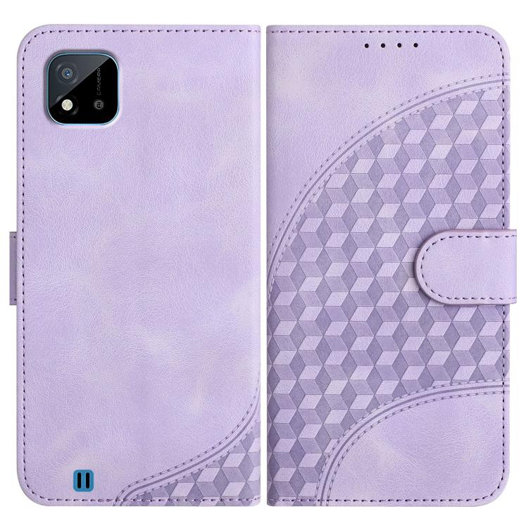 Elephant Head Embossed Phone Leather Case with Lanyard, For Realme 10 4G, For Realme C30 4G/Narzo 50i Prime/C30s, For Realme 9 Pro+, For Realme C20 / C11 2021 / C21, For Realme C12/C15/C25/C25s/7i Global/Narzo 20, For Realme 8/8 Pro                    ...