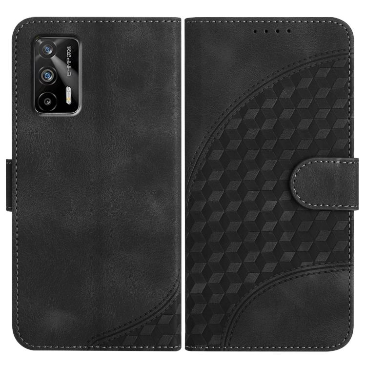 Elephant Head Embossed Phone Leather Case with Lanyard, For Realme 10 4G, For Realme C30 4G/Narzo 50i Prime/C30s, For Realme 9 Pro+, For Realme C20 / C11 2021 / C21, For Realme C12/C15/C25/C25s/7i Global/Narzo 20, For Realme 8/8 Pro                    ...