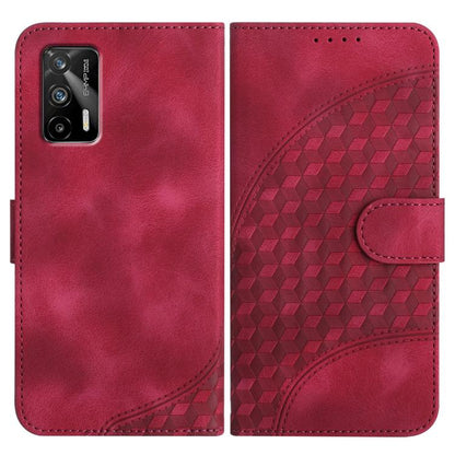 Elephant Head Embossed Phone Leather Case with Lanyard, For Realme 10 4G, For Realme C30 4G/Narzo 50i Prime/C30s, For Realme 9 Pro+, For Realme C20 / C11 2021 / C21, For Realme C12/C15/C25/C25s/7i Global/Narzo 20, For Realme 8/8 Pro                    ...