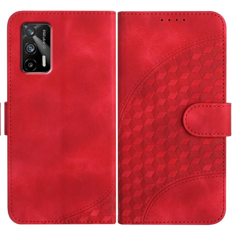 Elephant Head Embossed Phone Leather Case with Lanyard, For Realme 10 4G, For Realme C30 4G/Narzo 50i Prime/C30s, For Realme 9 Pro+, For Realme C20 / C11 2021 / C21, For Realme C12/C15/C25/C25s/7i Global/Narzo 20, For Realme 8/8 Pro                    ...