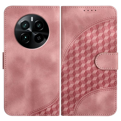 Elephant Head Embossed Phone Leather Case with Lanyard, For Realme GT 6 / GT 6T, For Realme C63 / C61 Global, For Realme 12 5G Global, For Realme 12+ 5G Global, For Realme 12 Pro 5G Global/12 Pro+ 5G Global, For Realme GT5 Pro, For Realme C53/Narzo N53...