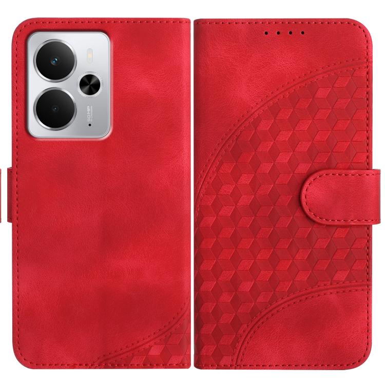 Elephant Head Embossed Phone Leather Case with Lanyard, For Realme C71 India, For Realme 15 5G / 15 Pro 5G, For Realme GT 7 India, For Realme 14 / P3 5G Global, For Realme P3 Ultra 5G, For Realme P3 Pro, For Realme 14 Pro+, For Realme 14 Pro           ...