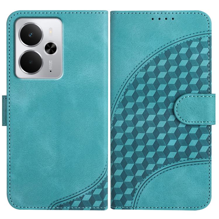 Elephant Head Embossed Phone Leather Case with Lanyard, For Realme C71 India, For Realme 15 5G / 15 Pro 5G, For Realme GT 7 India, For Realme 14 / P3 5G Global, For Realme P3 Ultra 5G, For Realme P3 Pro, For Realme 14 Pro+, For Realme 14 Pro           ...