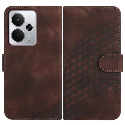 Elephant Head Embossed Phone Leather Case with Lanyard, For Realme C71 India, For Realme 15 5G / 15 Pro 5G, For Realme GT 7 India, For Realme 14 / P3 5G Global, For Realme P3 Ultra 5G, For Realme P3 Pro, For Realme 14 Pro+, For Realme 14 Pro           ...