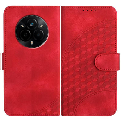 Elephant Head Embossed Phone Leather Case with Lanyard, For Realme C71 India, For Realme 15 5G / 15 Pro 5G, For Realme GT 7 India, For Realme 14 / P3 5G Global, For Realme P3 Ultra 5G, For Realme P3 Pro, For Realme 14 Pro+, For Realme 14 Pro           ...