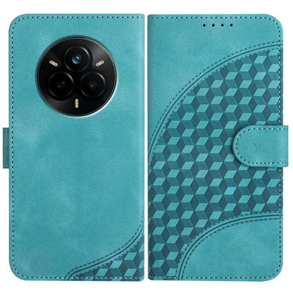Elephant Head Embossed Phone Leather Case with Lanyard, For Realme C71 India, For Realme 15 5G / 15 Pro 5G, For Realme GT 7 India, For Realme 14 / P3 5G Global, For Realme P3 Ultra 5G, For Realme P3 Pro, For Realme 14 Pro+, For Realme 14 Pro           ...
