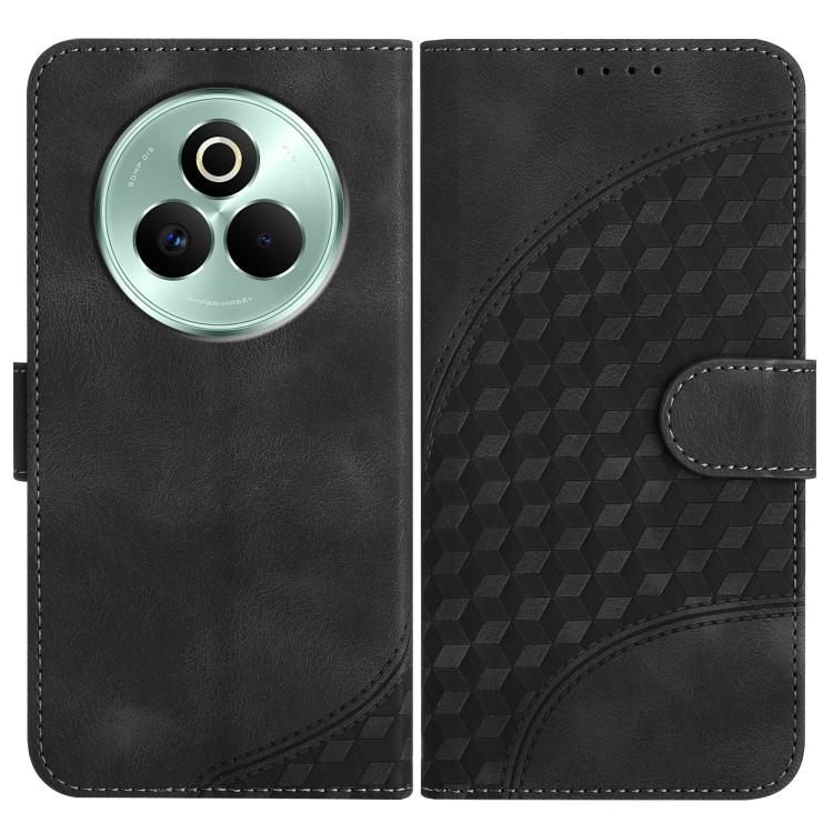 Elephant Head Embossed Phone Leather Case with Lanyard, For Realme C71 India, For Realme 15 5G / 15 Pro 5G, For Realme GT 7 India, For Realme 14 / P3 5G Global, For Realme P3 Ultra 5G, For Realme P3 Pro, For Realme 14 Pro+, For Realme 14 Pro           ...