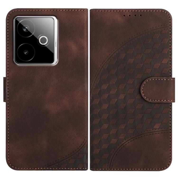 Elephant Head Embossed Phone Leather Case with Lanyard, For Realme C71 India, For Realme 15 5G / 15 Pro 5G, For Realme GT 7 India, For Realme 14 / P3 5G Global, For Realme P3 Ultra 5G, For Realme P3 Pro, For Realme 14 Pro+, For Realme 14 Pro           ...