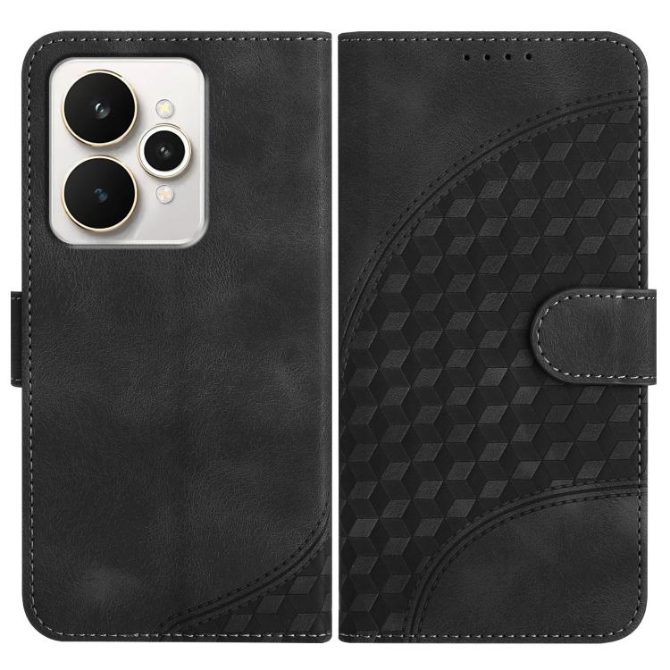 Elephant Head Embossed Phone Leather Case with Lanyard, For Realme C71 India, For Realme 15 5G / 15 Pro 5G, For Realme GT 7 India, For Realme 14 / P3 5G Global, For Realme P3 Ultra 5G, For Realme P3 Pro, For Realme 14 Pro+, For Realme 14 Pro           ...