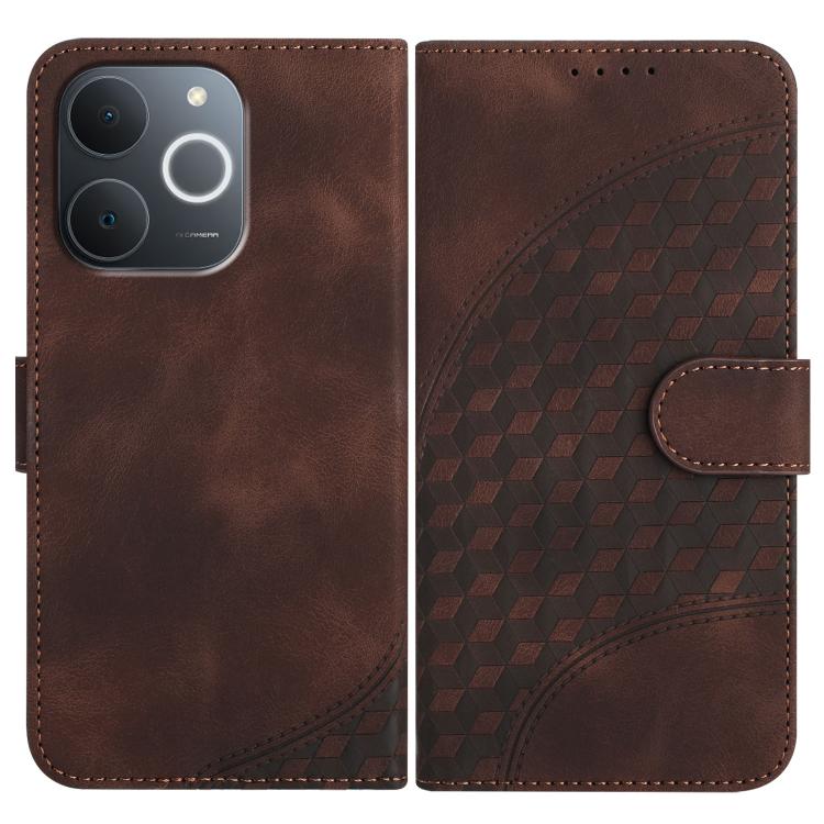 Elephant Head Embossed Phone Leather Case with Lanyard, For Realme C71 India, For Realme 15 5G / 15 Pro 5G, For Realme GT 7 India, For Realme 14 / P3 5G Global, For Realme P3 Ultra 5G, For Realme P3 Pro, For Realme 14 Pro+, For Realme 14 Pro           ...