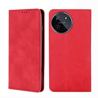 Skin Feel Magnetic Leather Phone Case, For Realme GT Neo6 SE, For Realme 12 5G, For Realme 12+ 5G, For Realme 12 Pro 5G, For Realme GT5 Pro 5G, For Realme 11 4G, For Realme GT5 / GT5 240W, For Realme C65 4G
