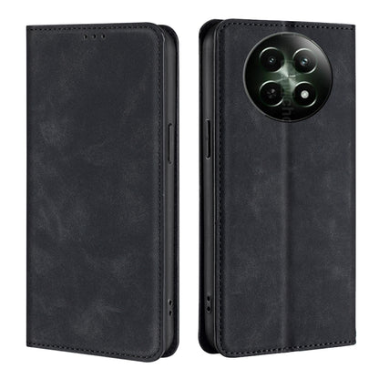 Skin Feel Magnetic Leather Phone Case, For Realme GT Neo6 SE, For Realme 12 5G, For Realme 12+ 5G, For Realme 12 Pro 5G, For Realme GT5 Pro 5G, For Realme 11 4G, For Realme GT5 / GT5 240W, For Realme C65 4G