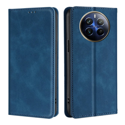 Skin Feel Magnetic Leather Phone Case, For Realme GT Neo6 SE, For Realme 12 5G, For Realme 12+ 5G, For Realme 12 Pro 5G, For Realme GT5 Pro 5G, For Realme 11 4G, For Realme GT5 / GT5 240W, For Realme C65 4G