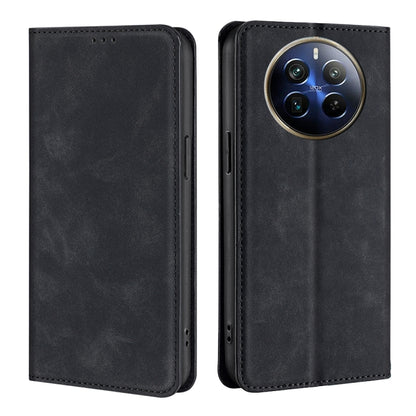 Skin Feel Magnetic Leather Phone Case, For Realme GT Neo6 SE, For Realme 12 5G, For Realme 12+ 5G, For Realme 12 Pro 5G, For Realme GT5 Pro 5G, For Realme 11 4G, For Realme GT5 / GT5 240W, For Realme C65 4G