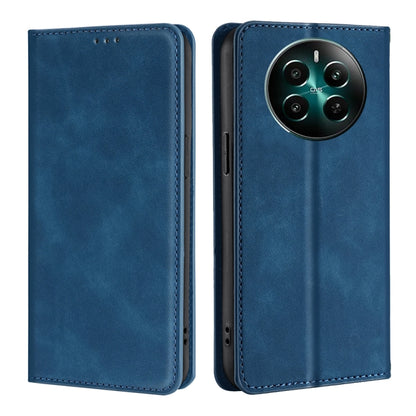 Skin Feel Magnetic Leather Phone Case, For Realme GT Neo6 SE, For Realme 12 5G, For Realme 12+ 5G, For Realme 12 Pro 5G, For Realme GT5 Pro 5G, For Realme 11 4G, For Realme GT5 / GT5 240W, For Realme C65 4G