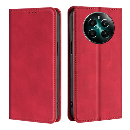 Skin Feel Magnetic Leather Phone Case, For Realme GT Neo6 SE, For Realme 12 5G, For Realme 12+ 5G, For Realme 12 Pro 5G, For Realme GT5 Pro 5G, For Realme 11 4G, For Realme GT5 / GT5 240W, For Realme C65 4G
