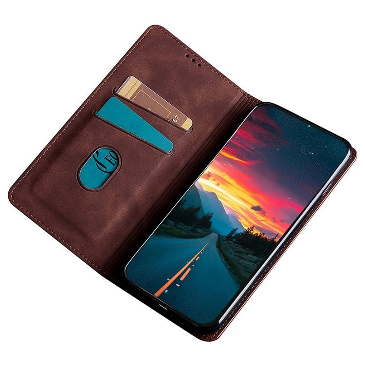 Skin Feel Magnetic Leather Phone Case, For Realme GT Neo6 SE, For Realme 12 5G, For Realme 12+ 5G, For Realme 12 Pro 5G, For Realme GT5 Pro 5G, For Realme 11 4G, For Realme GT5 / GT5 240W, For Realme C65 4G