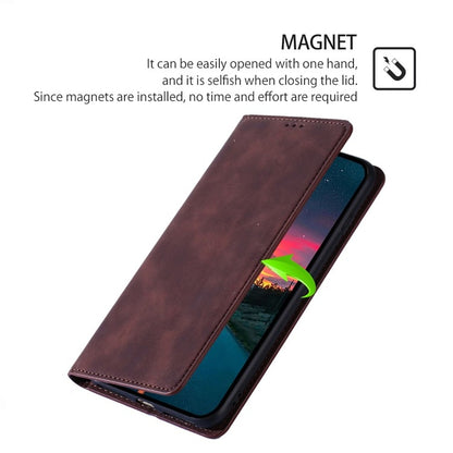 Skin Feel Magnetic Leather Phone Case, For Realme GT Neo6 SE, For Realme 12 5G, For Realme 12+ 5G, For Realme 12 Pro 5G, For Realme GT5 Pro 5G, For Realme 11 4G, For Realme GT5 / GT5 240W, For Realme C65 4G