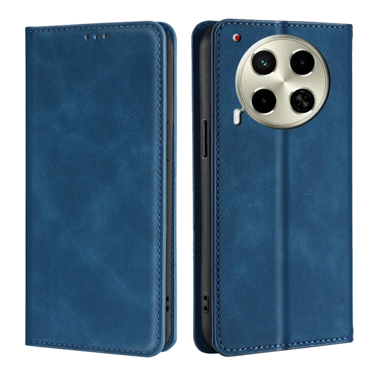 Skin Feel Magnetic Leather Phone Case, For Tecno Pova Curve 2 5G, For Tecno Camon 50 Pro 4G, For Tecno Camon 50 4G, For Tecno Pova 7 5G, For Tecno Camon 40 Premier 5G, For Tecno Spark 30 4G, For Tecno Pova 6 Neo 5G, For Tecno Spark 30C 4G              ...
