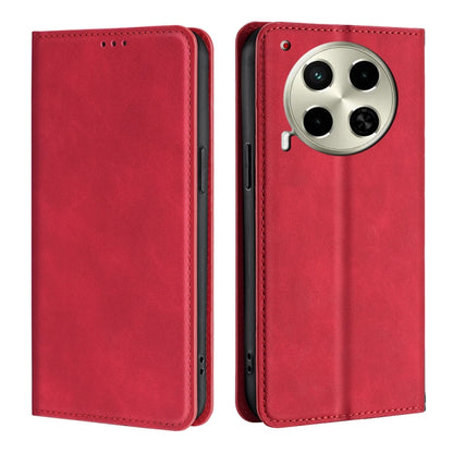 Skin Feel Magnetic Leather Phone Case, For Tecno Pova Curve 2 5G, For Tecno Camon 50 Pro 4G, For Tecno Camon 50 4G, For Tecno Pova 7 5G, For Tecno Camon 40 Premier 5G, For Tecno Spark 30 4G, For Tecno Pova 6 Neo 5G, For Tecno Spark 30C 4G              ...