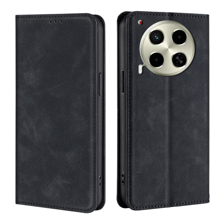 Skin Feel Magnetic Leather Phone Case, For Tecno Pova Curve 2 5G, For Tecno Camon 50 Pro 4G, For Tecno Camon 50 4G, For Tecno Pova 7 5G, For Tecno Camon 40 Premier 5G, For Tecno Spark 30 4G, For Tecno Pova 6 Neo 5G, For Tecno Spark 30C 4G              ...