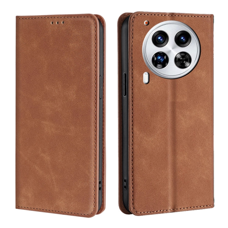 Skin Feel Magnetic Leather Phone Case, For Tecno Pova Curve 2 5G, For Tecno Camon 50 Pro 4G, For Tecno Camon 50 4G, For Tecno Pova 7 5G, For Tecno Camon 40 Premier 5G, For Tecno Spark 30 4G, For Tecno Pova 6 Neo 5G, For Tecno Spark 30C 4G              ...