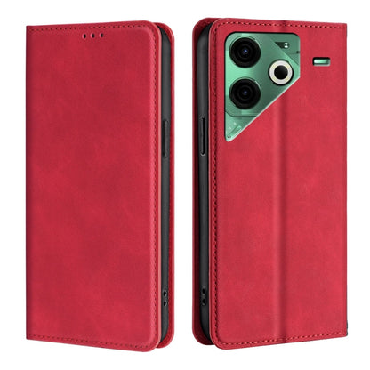 Skin Feel Magnetic Leather Phone Case, For Tecno Pova Curve 2 5G, For Tecno Camon 50 Pro 4G, For Tecno Camon 50 4G, For Tecno Pova 7 5G, For Tecno Camon 40 Premier 5G, For Tecno Spark 30 4G, For Tecno Pova 6 Neo 5G, For Tecno Spark 30C 4G              ...